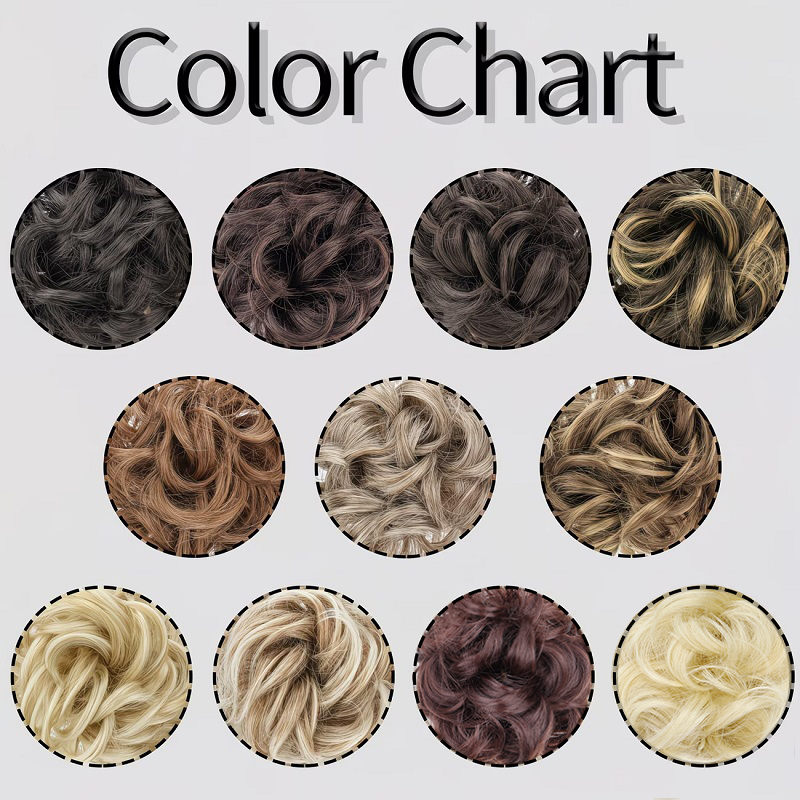Syntetyczny, niechlujny kok z  – Claw Clip Messy Bun Hair Piece recenzja i cena