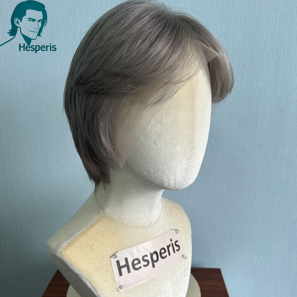 Peruka męska Hesperis Brazilia – Pre Parted 13X4 Lace Front Bob Wig recenzja i cena