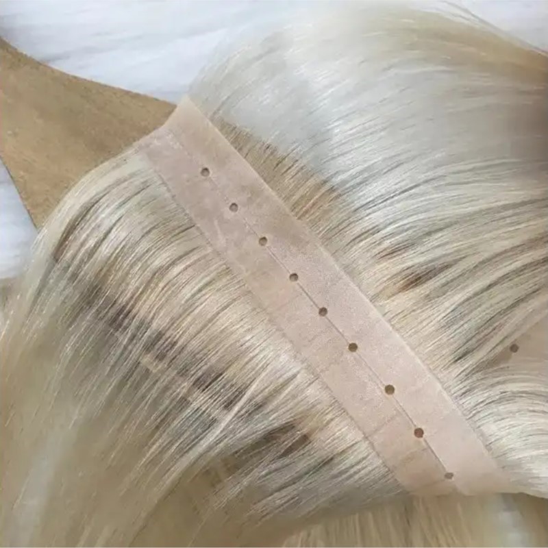 Niewidoczne włosy PU z otworem – Invisible Tape In Extensions Real Hair recenzja i cena