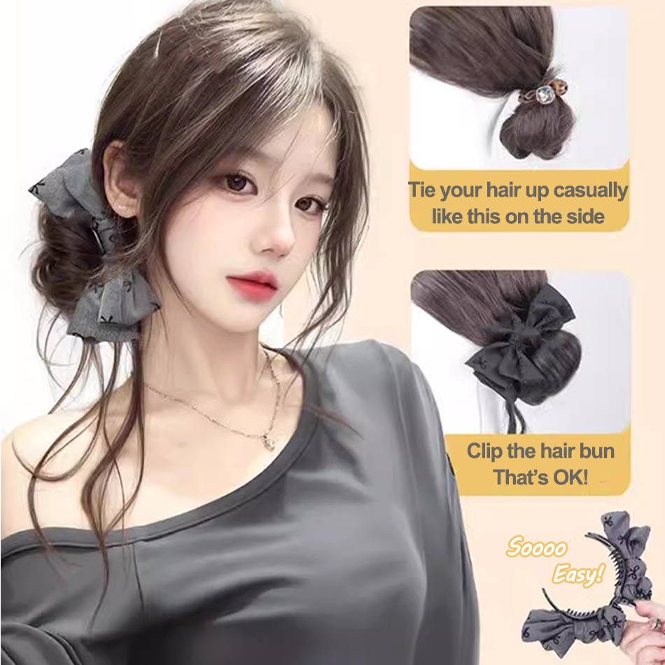 Syntetyczny kok do włosów Prze – Claw Clip Messy Bun Hair Piece recenzja i cena