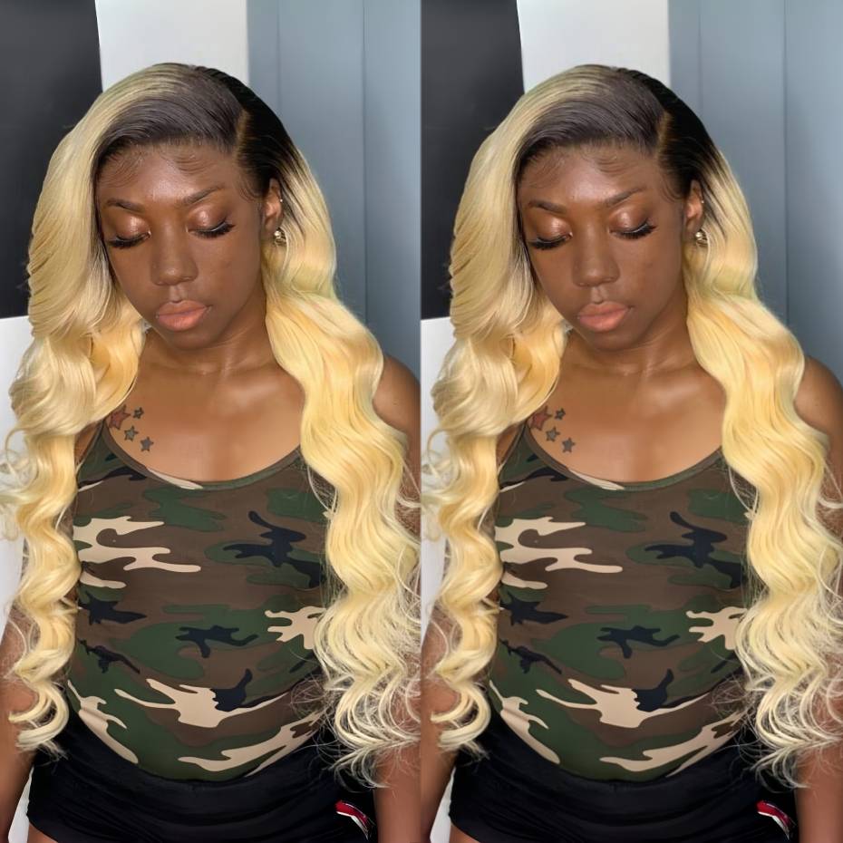 Peruki z naturalnych włosów w  – 613 Blonde Body Wave Lace Front Wig recenzja i cena