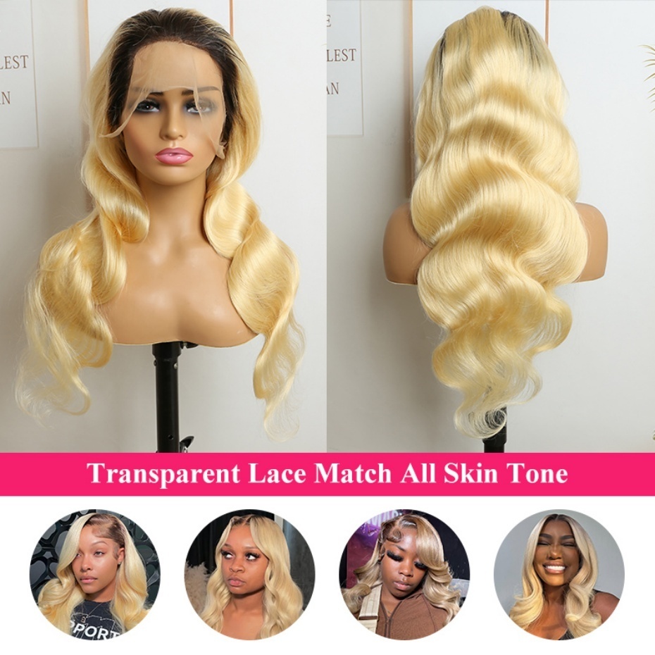 Peruki z naturalnych włosów w  – 613 Blonde Body Wave Lace Front Wig recenzja i cena