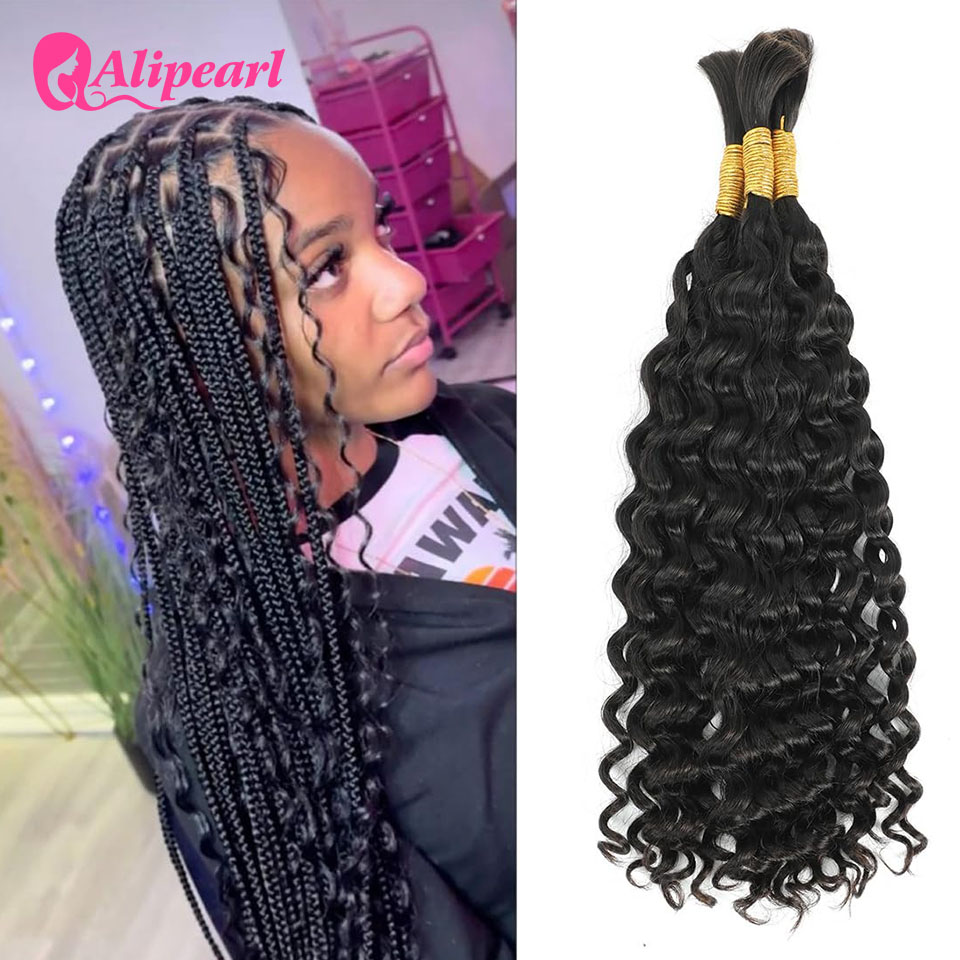 Alipearl Brazylijskie Włosy Na – Water Wave Bulk Human Hair For Braiding recenzja i cena