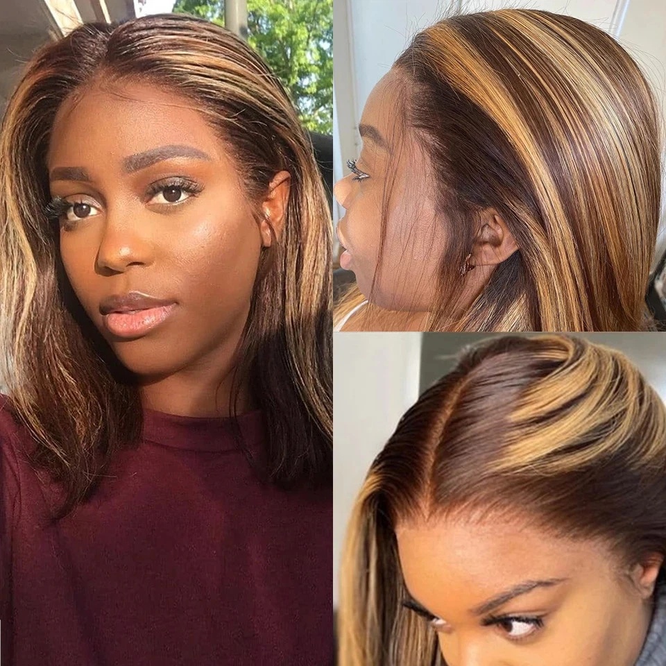 Peruki Bob z prostych włosów l – Pre Parted 13X4 Lace Front Bob Wig recenzja i cena
