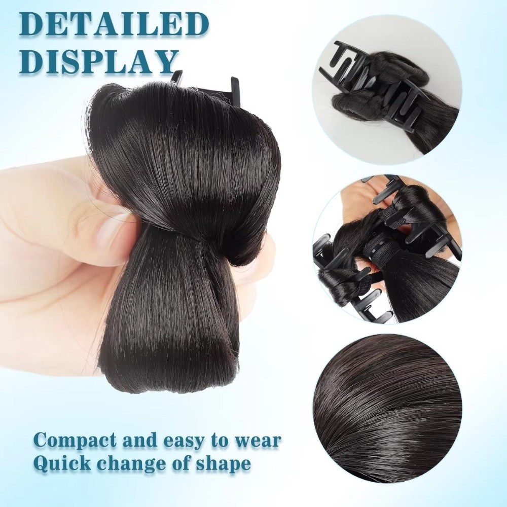 Peruka z syntetycznych włosów  – Claw Clip Messy Bun Hair Piece recenzja i cena
