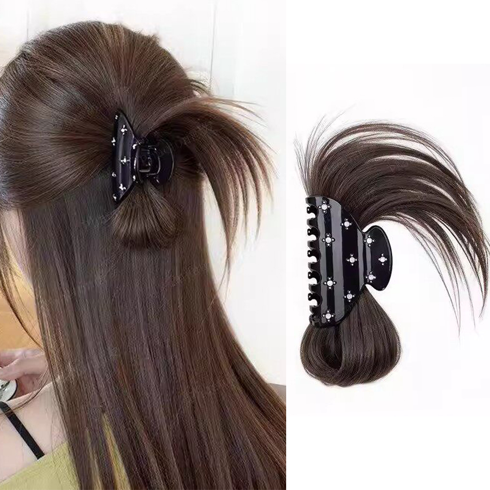 Puszysty, niechlujny kok z kli – Claw Clip Messy Bun Hair Piece recenzja i cena