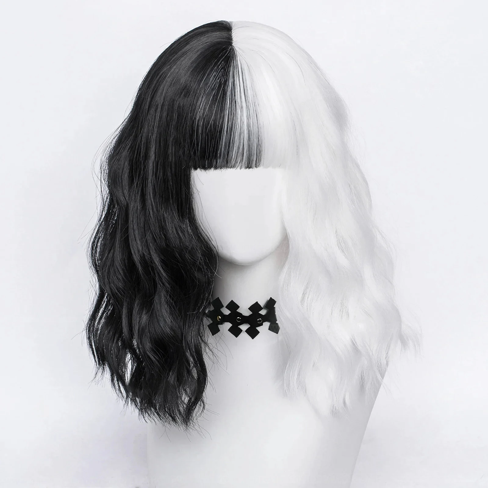 Peruka do cosplayu Cruella de  – Synthetic Braided Wigs For Black Women recenzja i cena