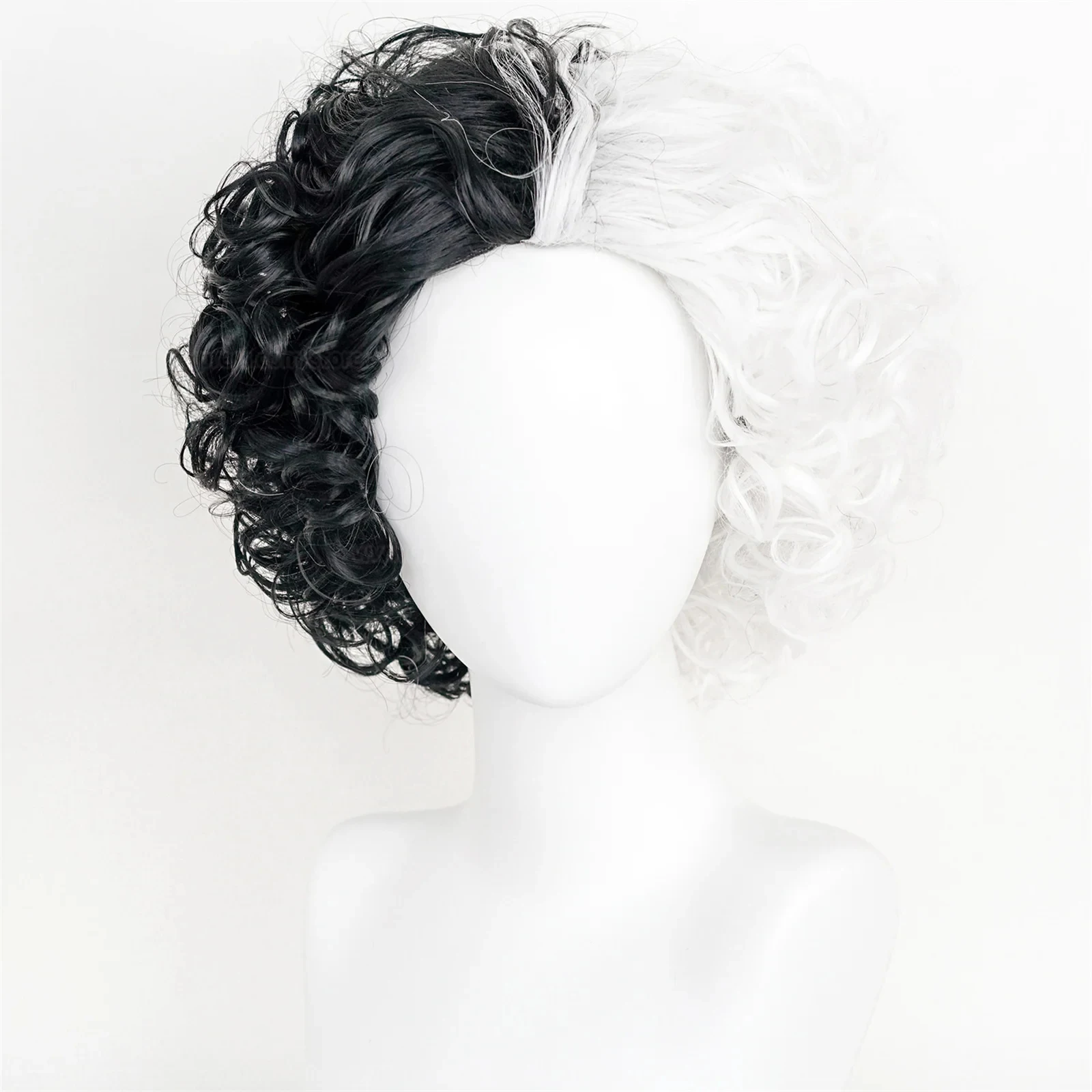 Peruka do cosplayu Cruella de  – Synthetic Braided Wigs For Black Women recenzja i cena