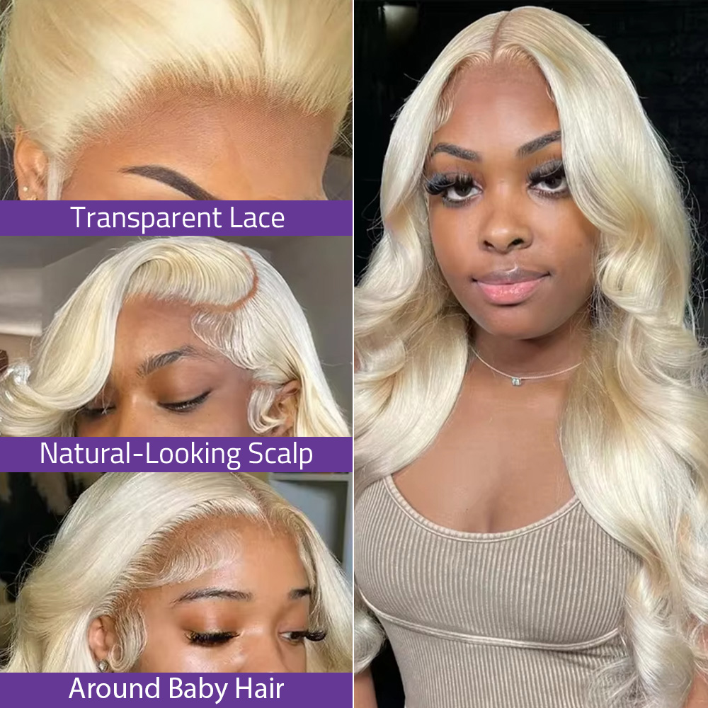 Peruka z przezroczystą koronką – 613 Blonde Body Wave Lace Front Wig recenzja i cena