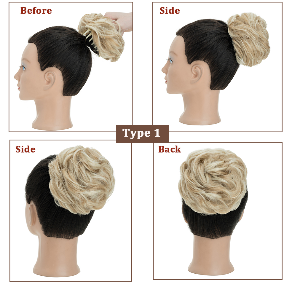 Benehair roztrzepany kok z wło – Claw Clip Messy Bun Hair Piece recenzja i cena