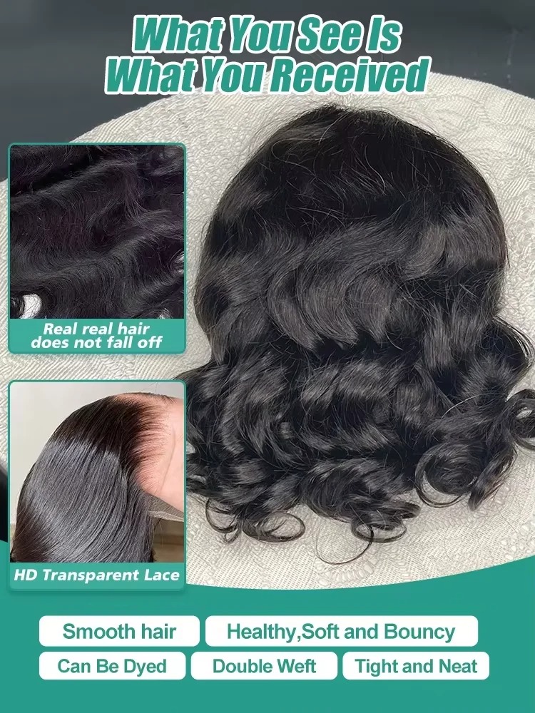 Peruka Bob z falowanymi włosam – Glueless Wear And Go Human Hair Wig recenzja i cena