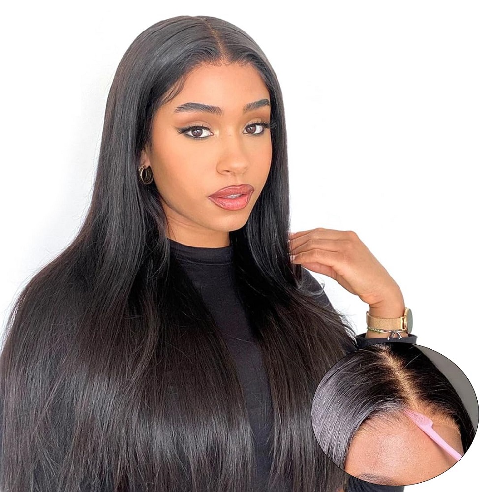Peruki z prostych włosów natur – Glueless Wear And Go Human Hair Wig recenzja i cena