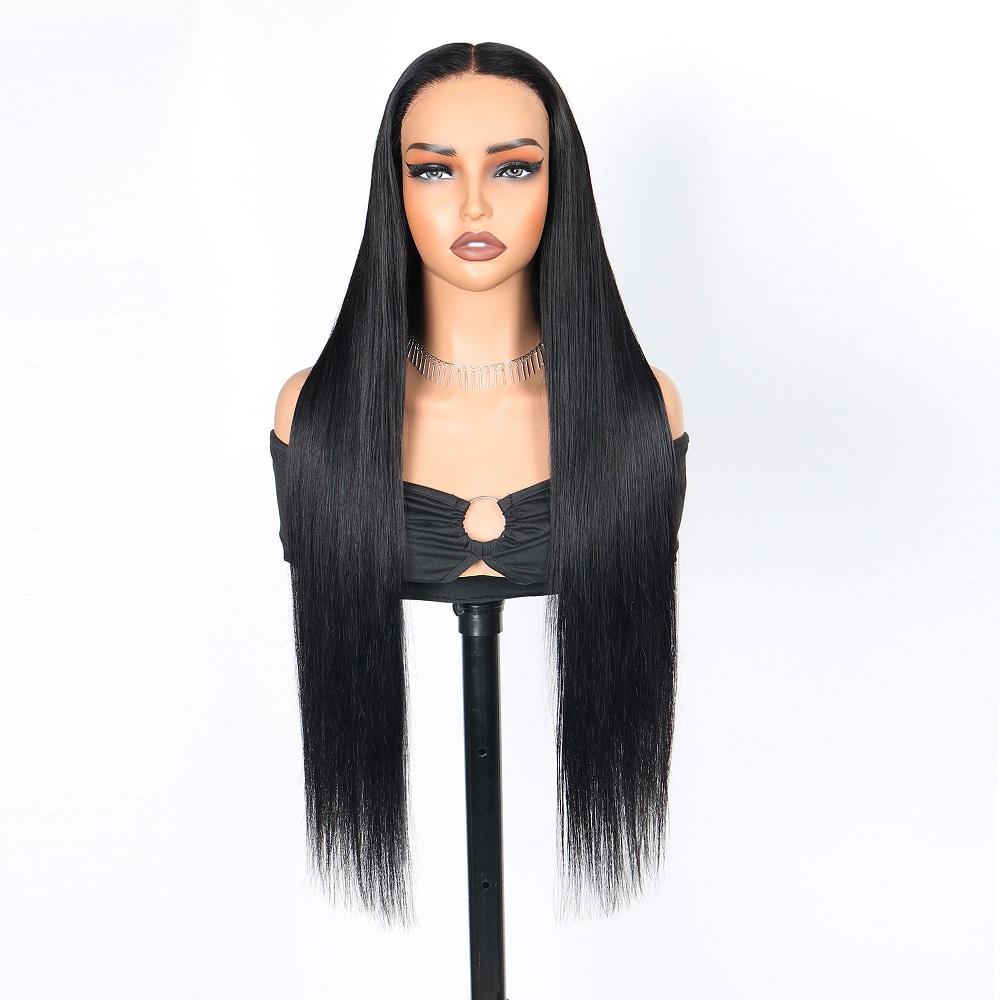 Peruki z prostych włosów natur – Glueless Wear And Go Human Hair Wig recenzja i cena