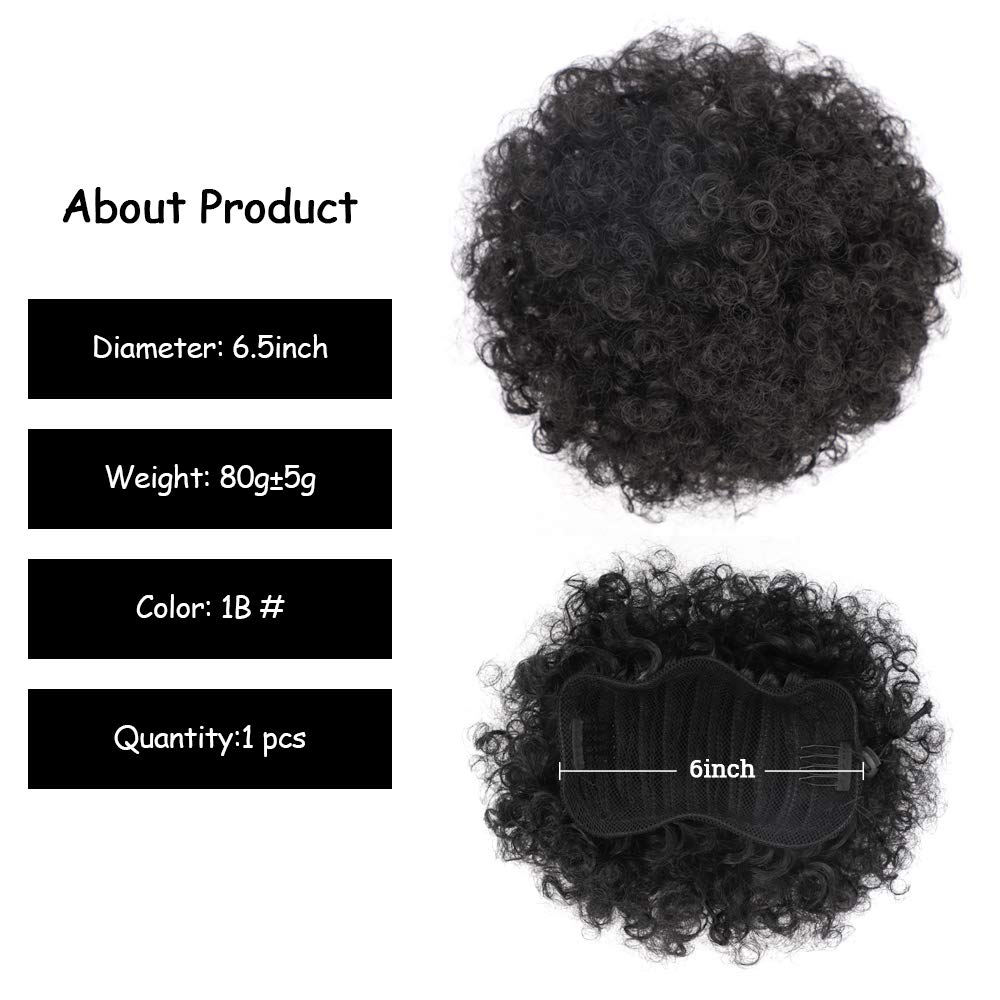 6Inch Afro Puff Drawstring Pon – Drawstring Afro Curly Puff Ponytail recenzja i cena