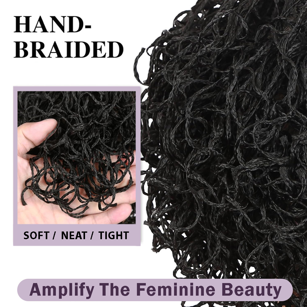 Peruki z podwójną koronką, war – Synthetic Braided Wigs For Black Women recenzja i cena