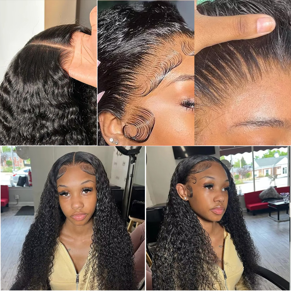 28 46 cali Głęboka Fala 7x6 36 – Hd Lace Frontal Wig Human Hair Pre Plucked recenzja i cena