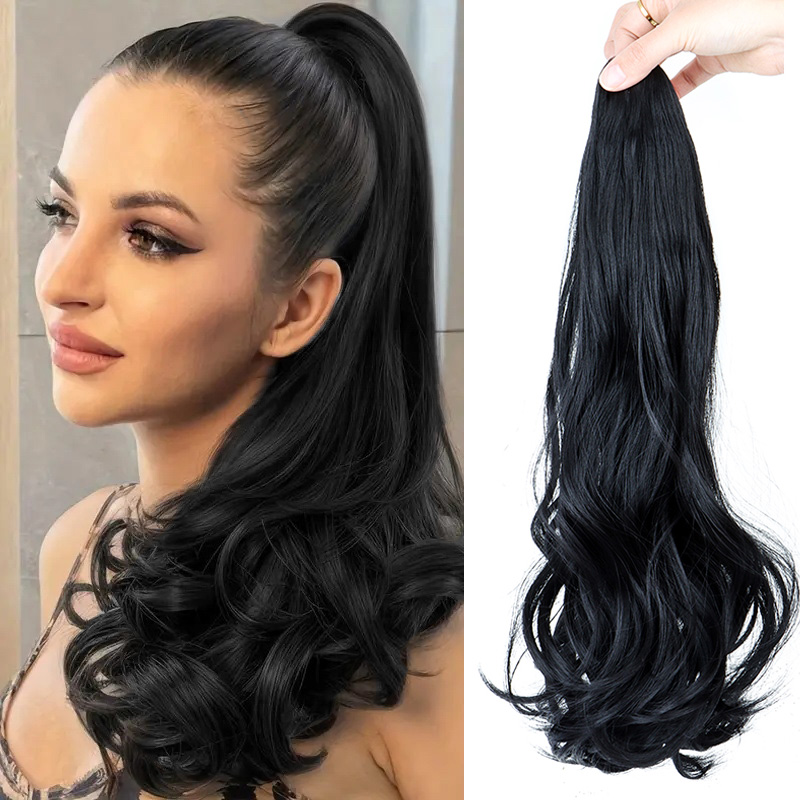 Syntetyczny długi kręcony docz – Synthetic Braided Wigs For Black Women recenzja i cena