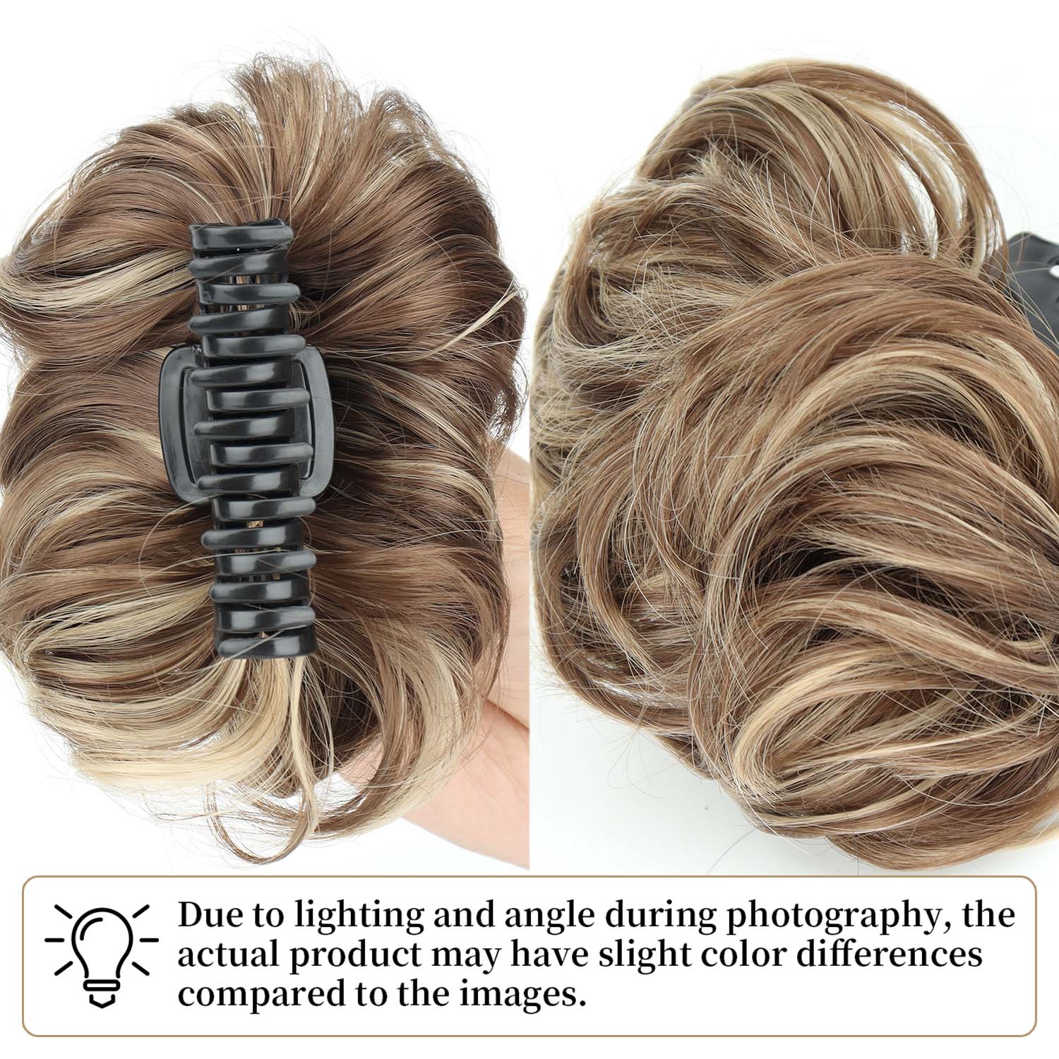 Syntetyczny, niechlujny kok do – Claw Clip Messy Bun Hair Piece recenzja i cena