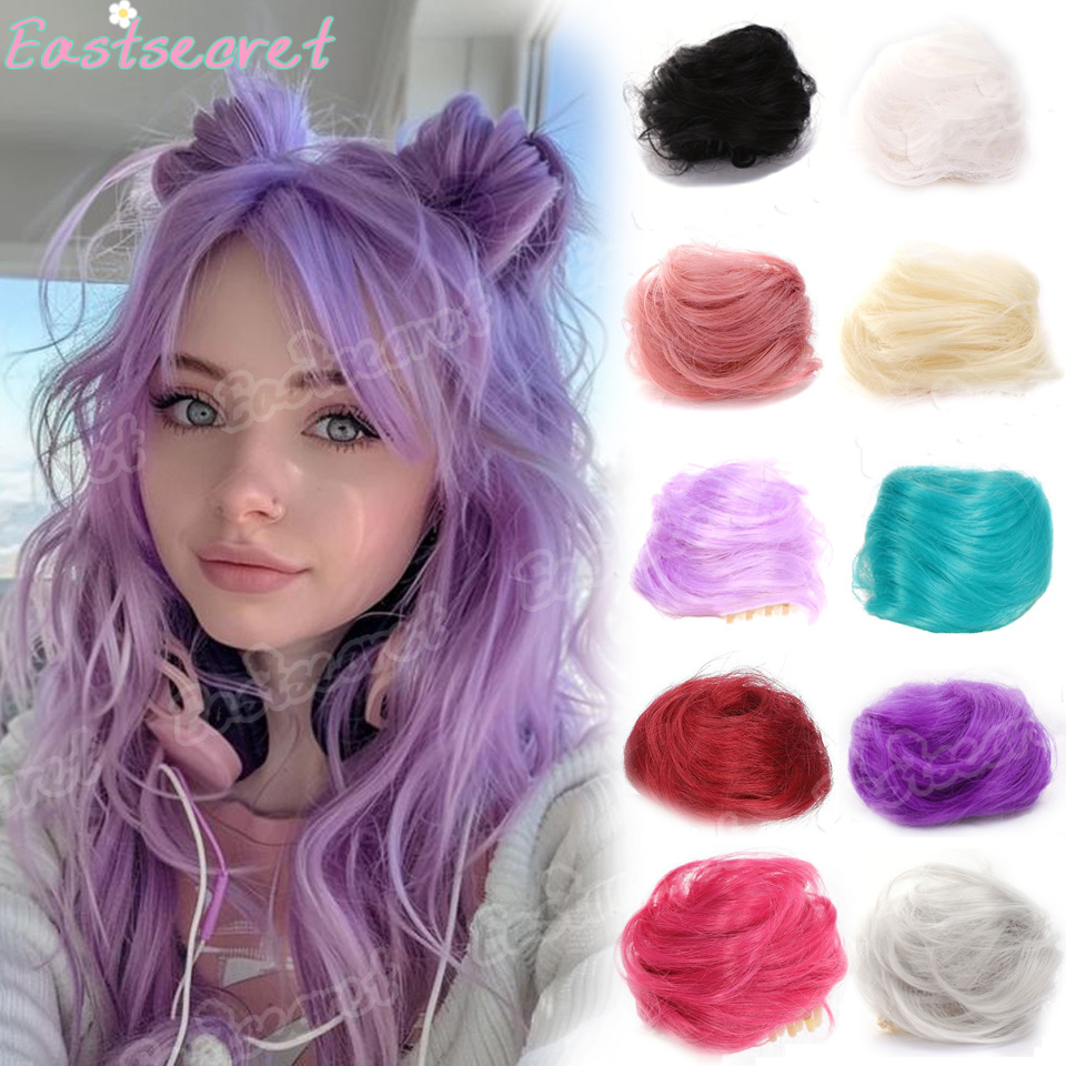 EAST Damskie syntetyczne kręco – Claw Clip Messy Bun Hair Piece recenzja i cena