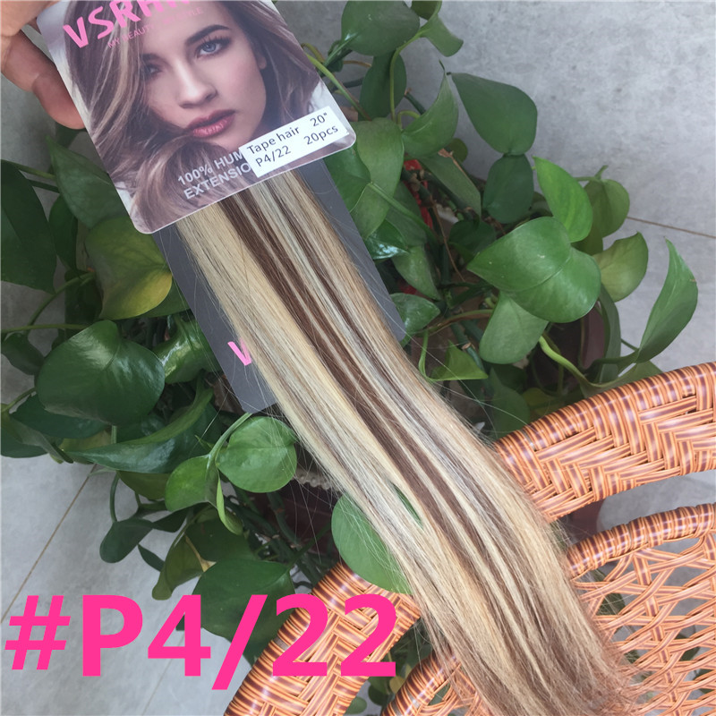Taśma Vsrhair do włosów 50cm 6 – Invisible Tape In Extensions Real Hair recenzja i cena