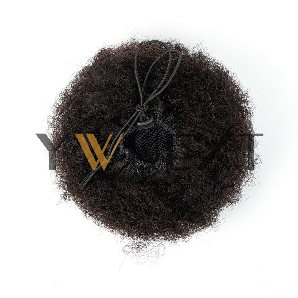 Afro Puff Kucyk z Włosów Natur – Drawstring Afro Curly Puff Ponytail recenzja i cena