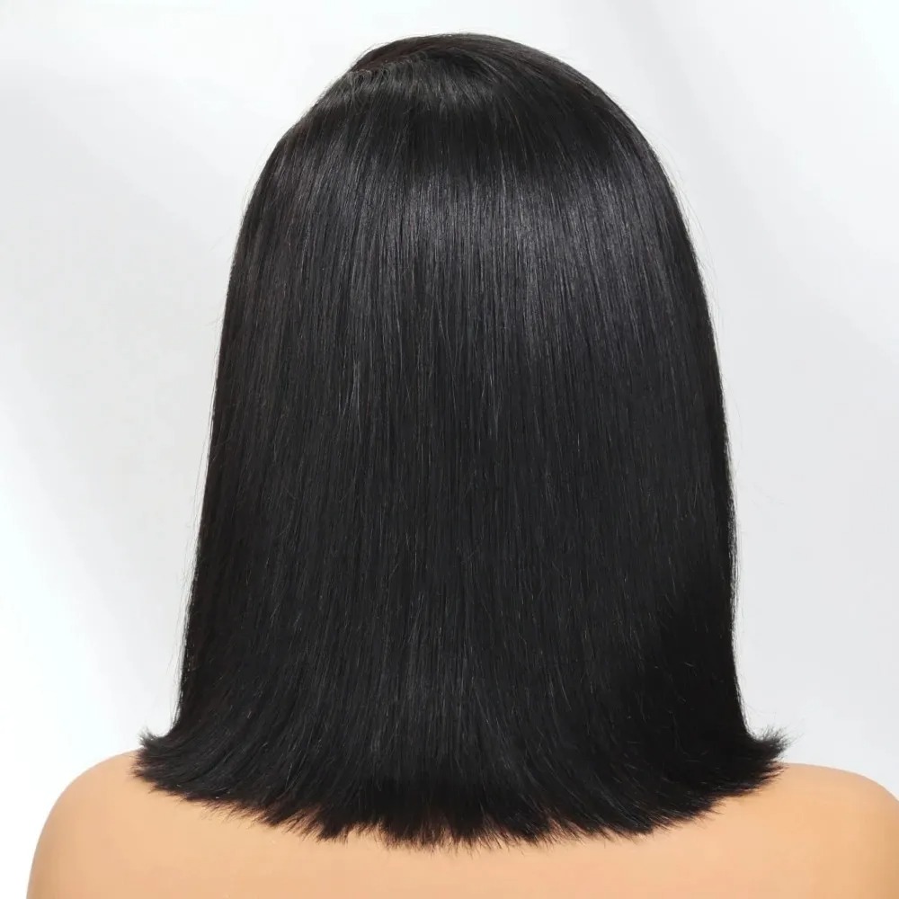 Czarna Krótka Peruka Bob Prost – Pre Parted 13X4 Lace Front Bob Wig recenzja i cena