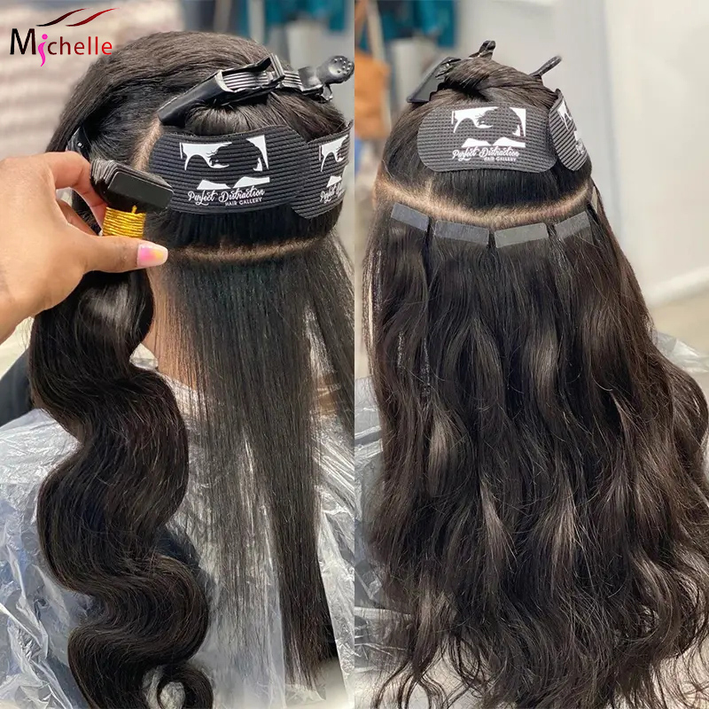 Doczepiane włosy naturalne na  – Invisible Tape In Extensions Real Hair recenzja i cena