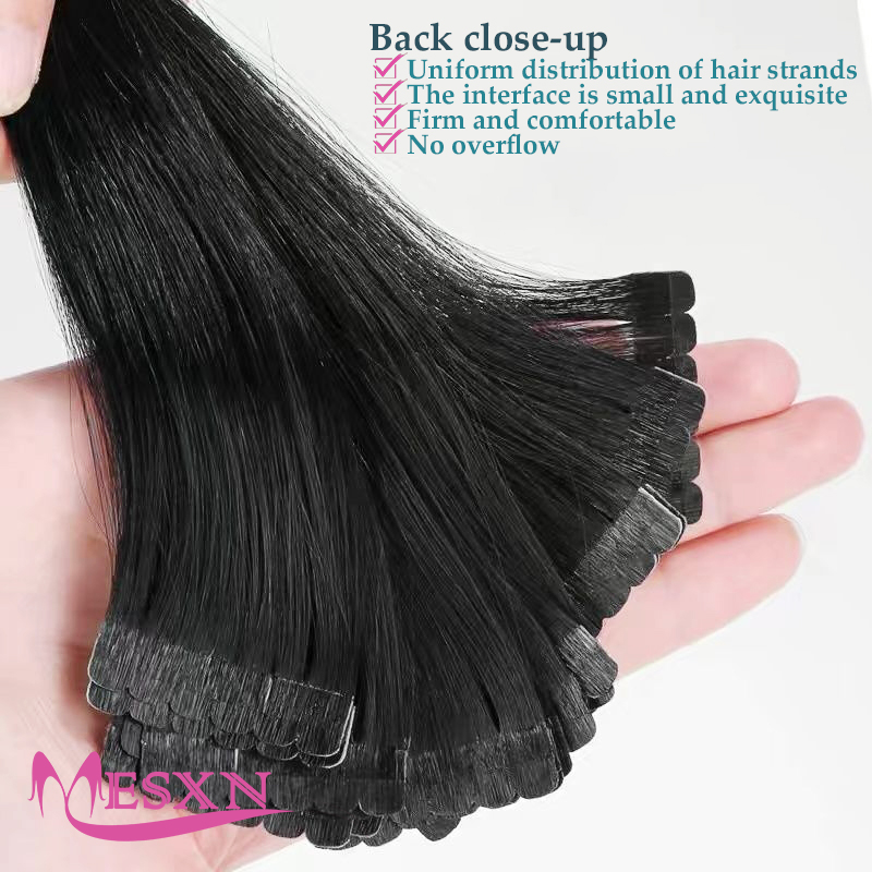 Mini prosta taśma w doczepach  – Invisible Tape In Extensions Real Hair recenzja i cena