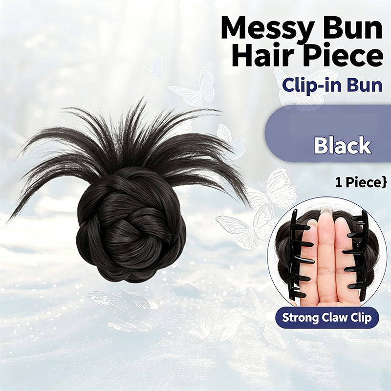 Puszysty, kolczasty, niechlujn – Claw Clip Messy Bun Hair Piece recenzja i cena