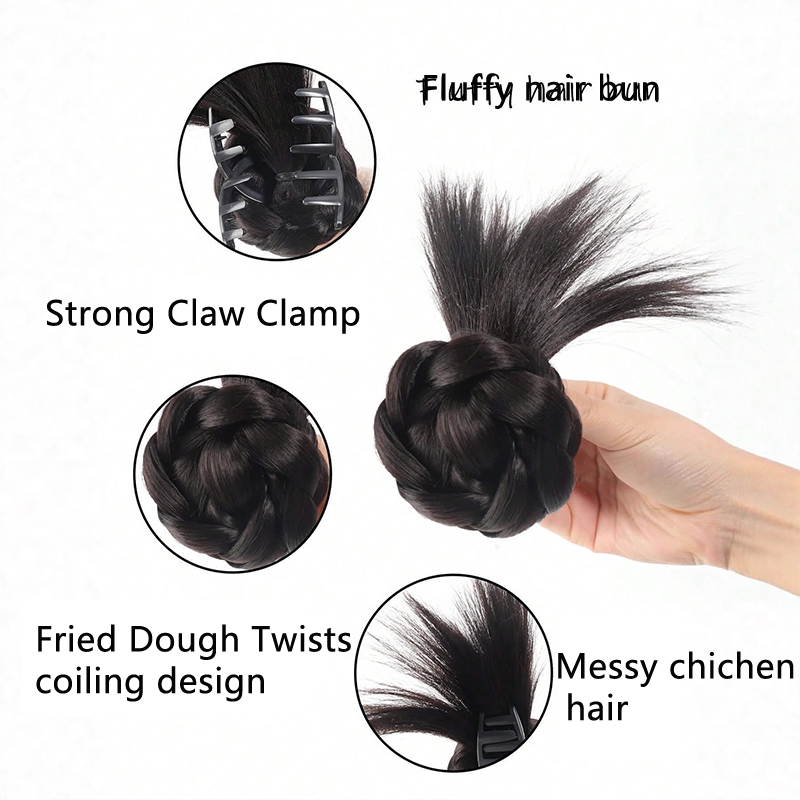 Puszysty, kolczasty, niechlujn – Claw Clip Messy Bun Hair Piece recenzja i cena