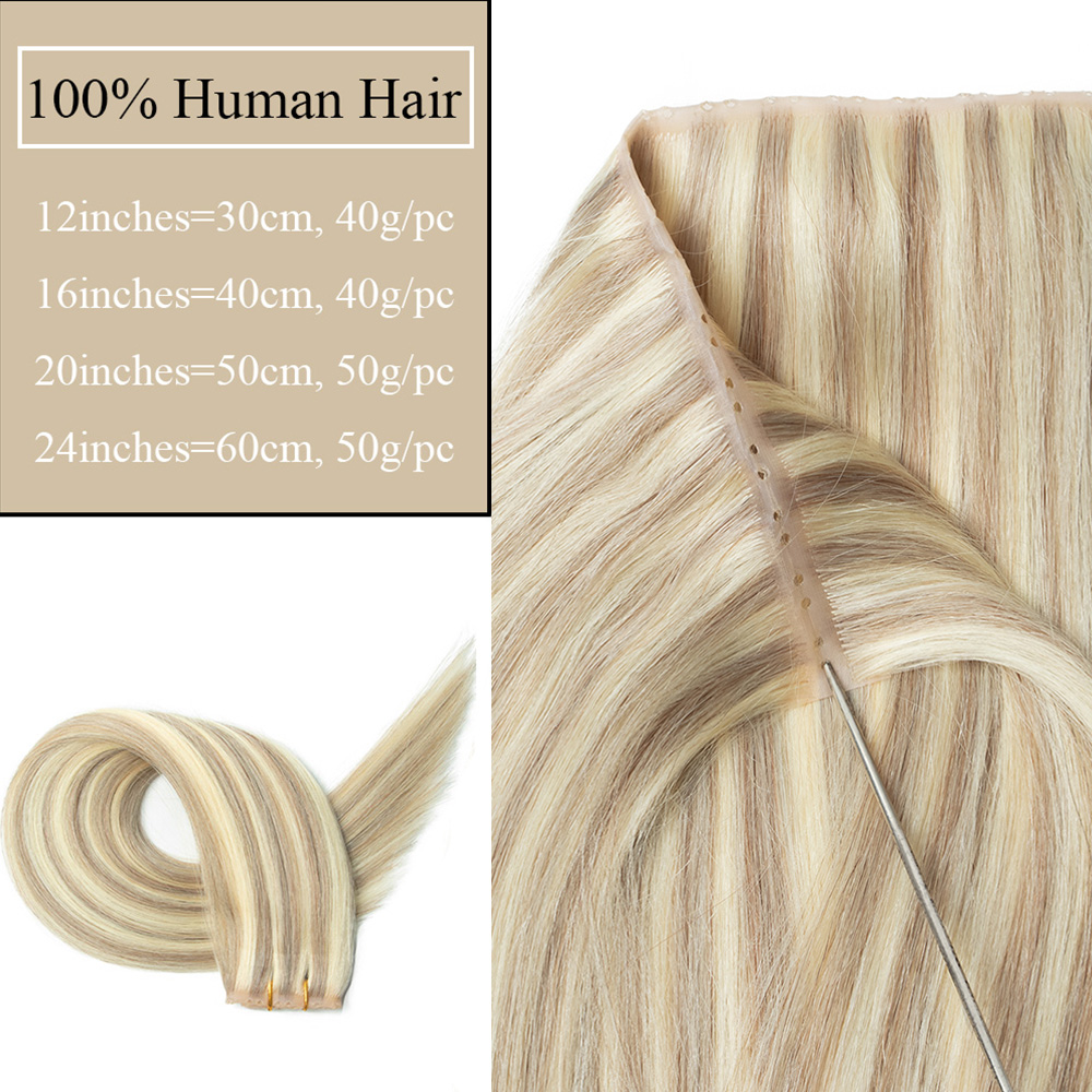 Doczepiane włosy naturalne blo – Invisible Tape In Extensions Real Hair recenzja i cena