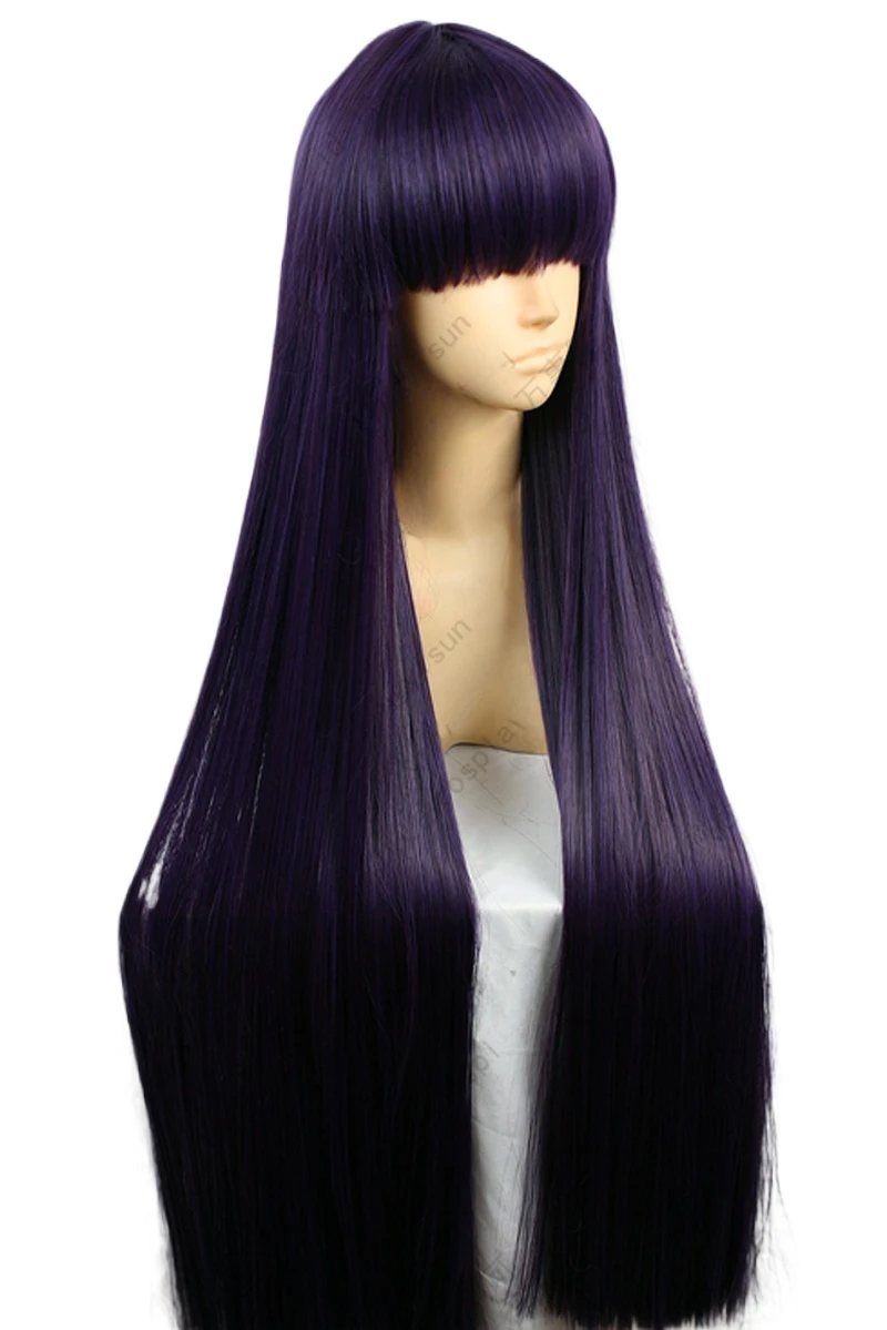 Sailor Mars Rei Hino 100CM dłu – Synthetic Braided Wigs For Black Women recenzja i cena