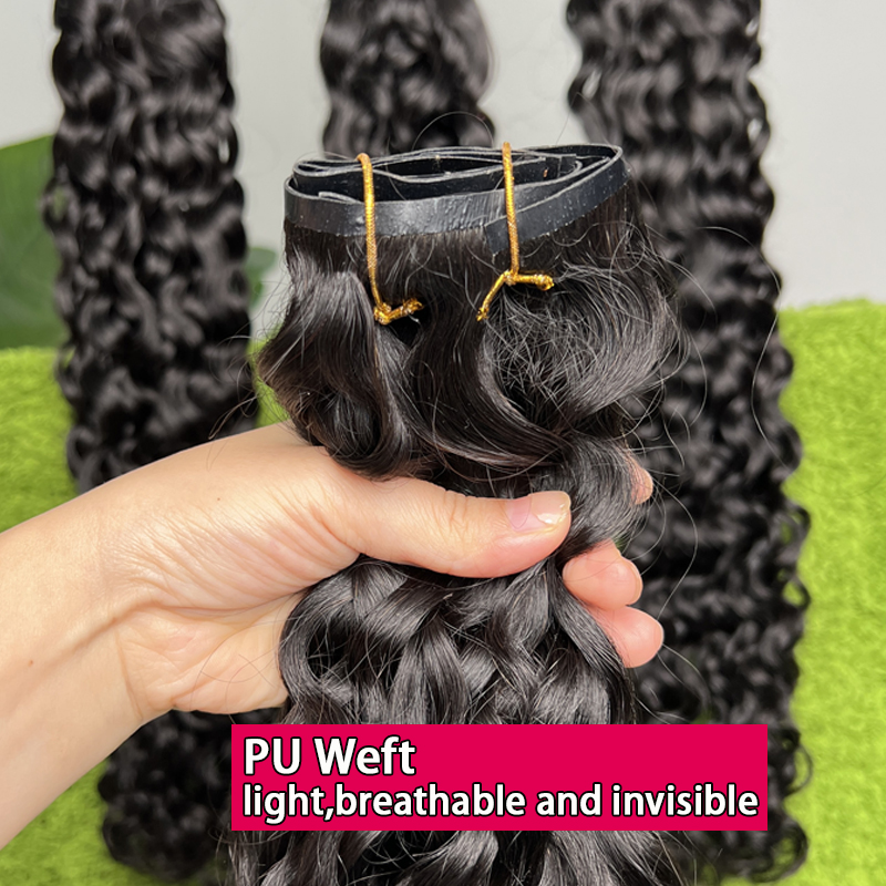 Doczepiane włosy naturalne Wat – Seamless Clip In Hair Extensions Human Hair recenzja i cena
