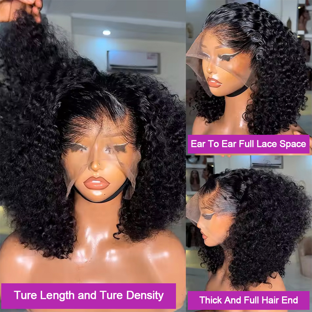 Peruki z naturalnych włosów z  – Pre Parted 13X4 Lace Front Bob Wig recenzja i cena