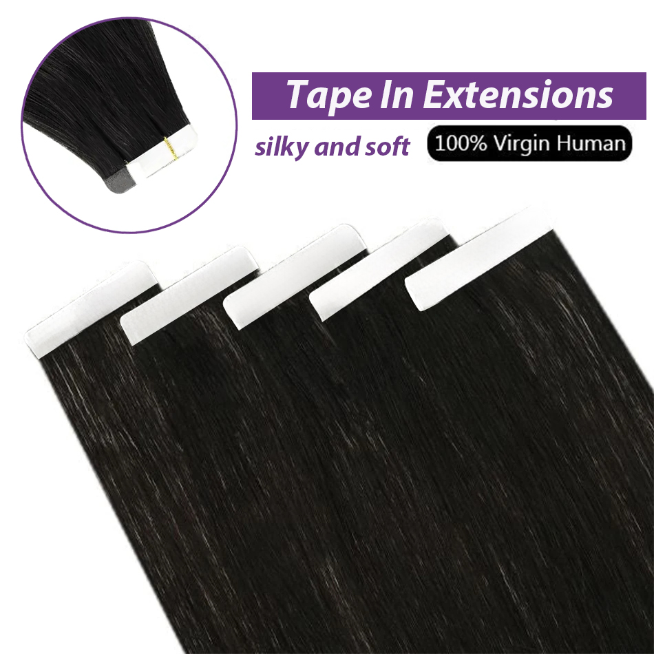 Prosta taśma w doczepianiu wło – Invisible Tape In Extensions Real Hair recenzja i cena