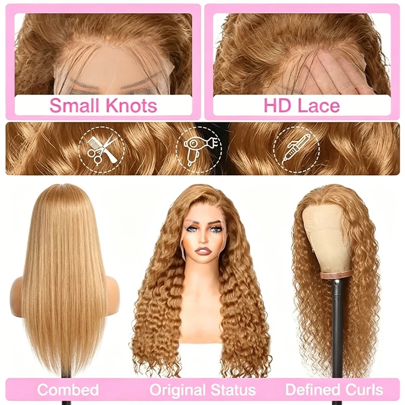 Peruka z ludzkich włosów, blon – Lace Front Wigs recenzja i cena