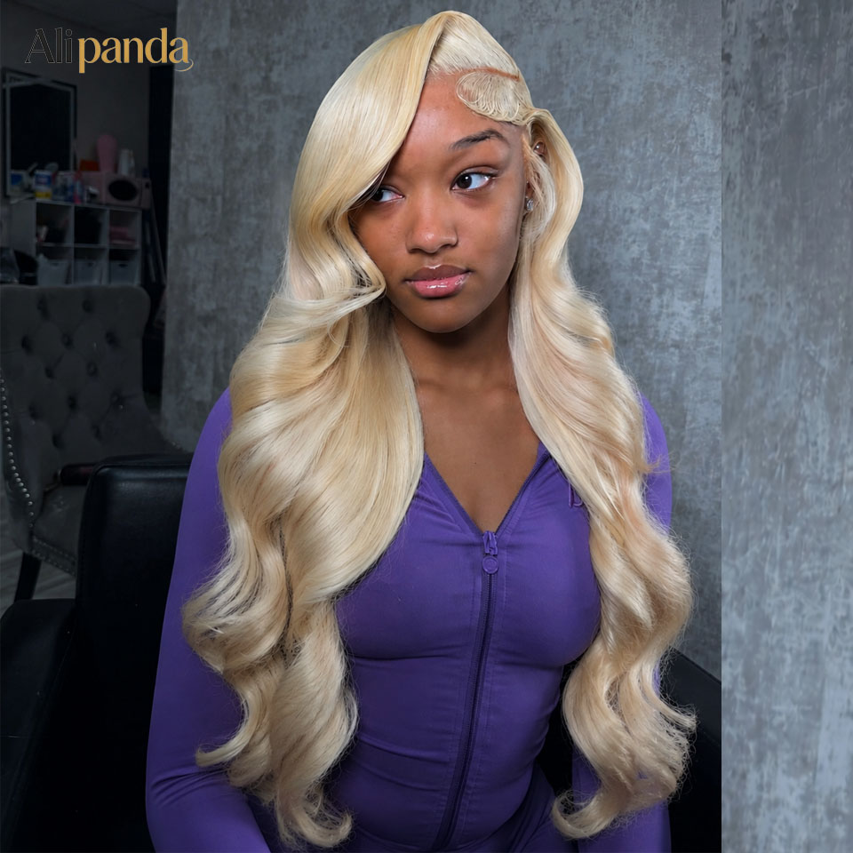Peruka z włosów naturalnych 61 – 613 Blonde Body Wave Lace Front Wig recenzja i cena