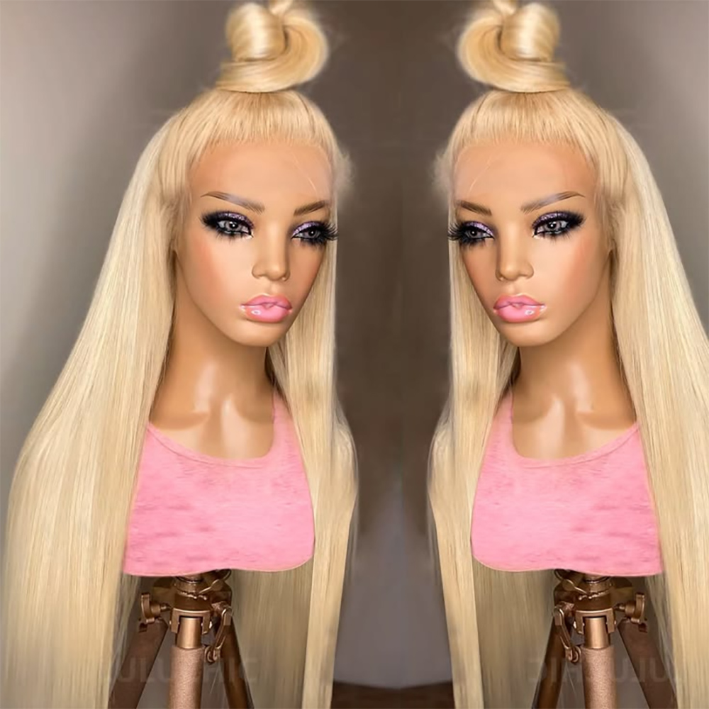 Peruka z ludzkich włosów, 30 4 – 613 Blonde Body Wave Lace Front Wig recenzja i cena