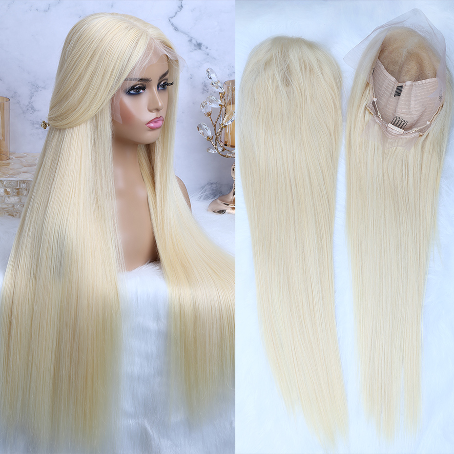 Peruka z ludzkich włosów, 30 4 – 613 Blonde Body Wave Lace Front Wig recenzja i cena