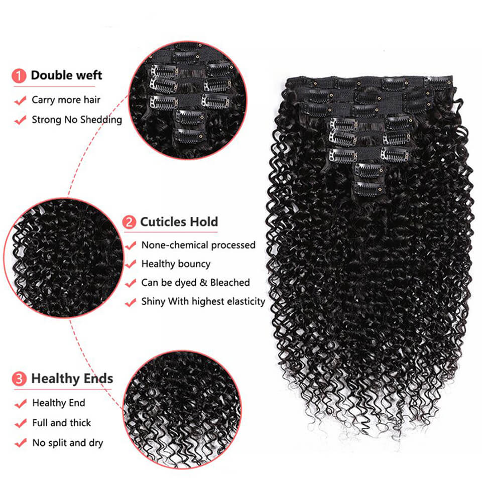 Doczepiane włosy naturalne krę – Seamless Clip In Hair Extensions Human Hair recenzja i cena