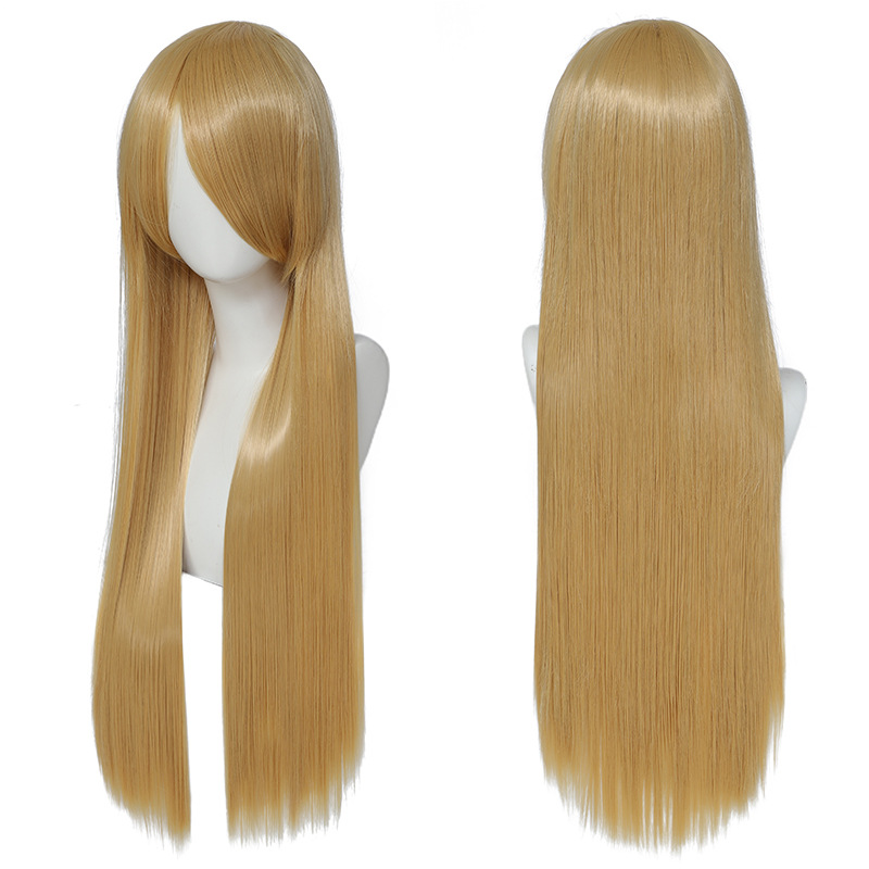 Kolorowa, długa, prosta peruka – Synthetic Braided Wigs For Black Women recenzja i cena