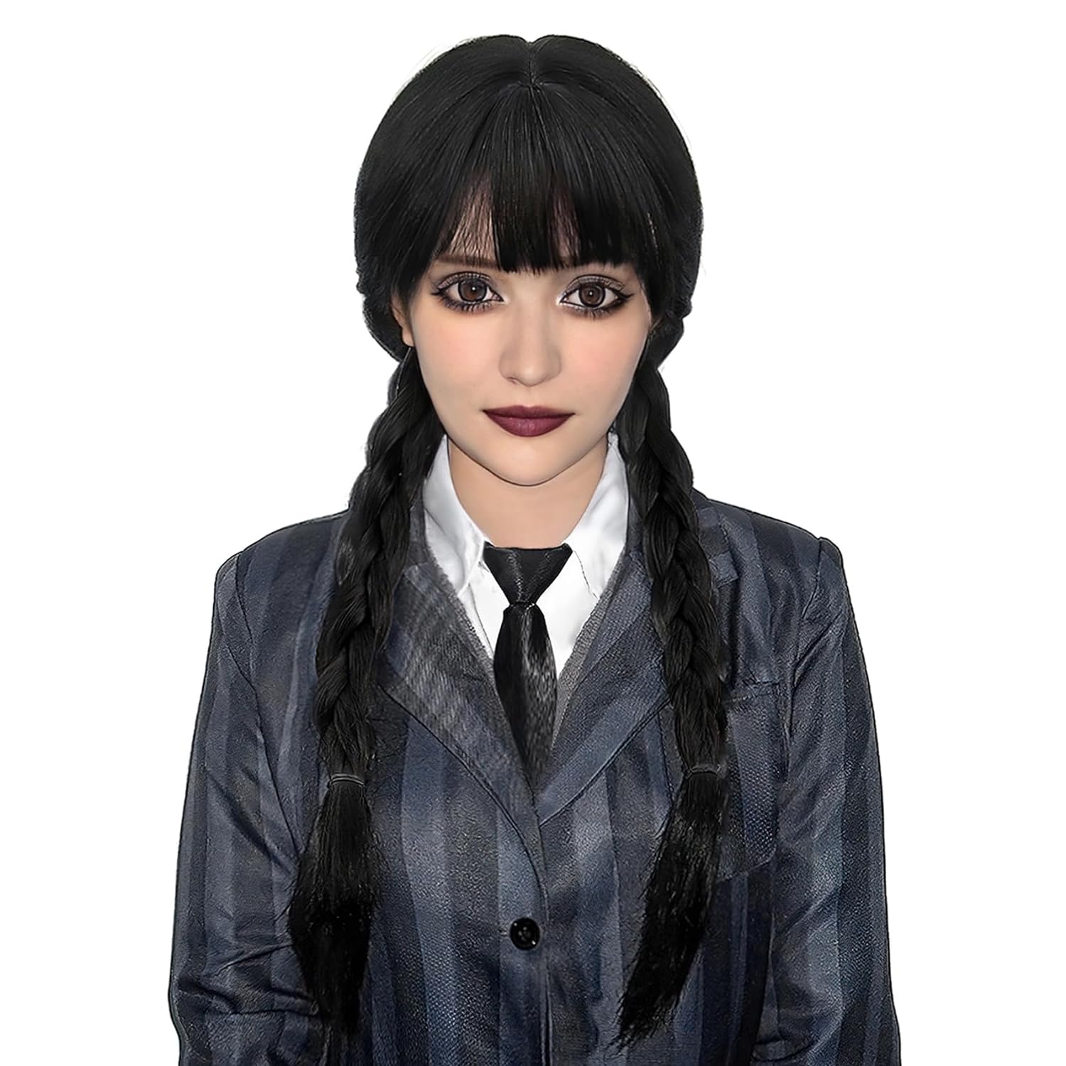 Długa czarna pleciona peruka W – Synthetic Braided Wigs For Black Women recenzja i cena
