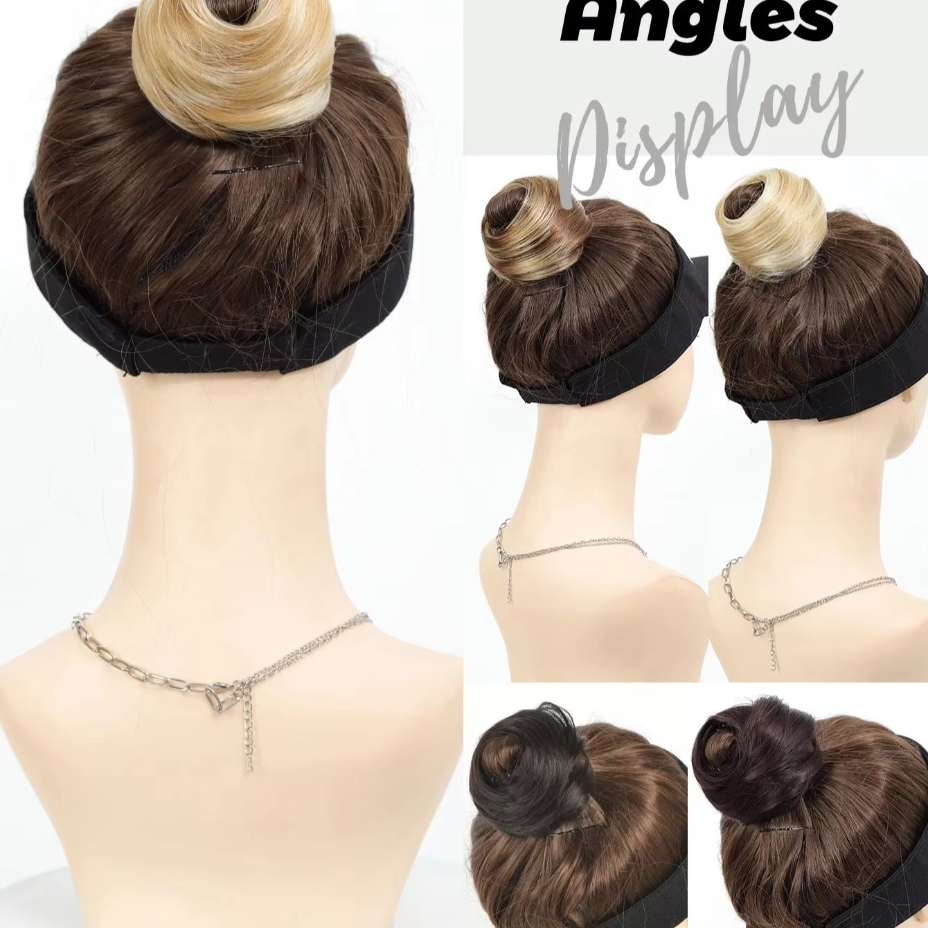Syntetyczny mini klips do włos – Claw Clip Messy Bun Hair Piece recenzja i cena